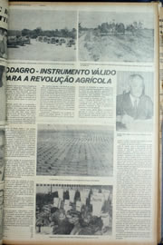 Página do jornal Correio do Ceará de março de 1974