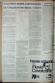 Página do jornal Correio do Ceará de abril de 1974
