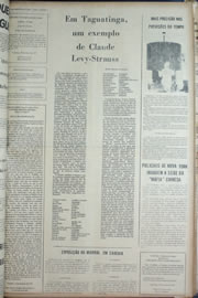 Página do jornal Correio do Ceará de abril de 1974