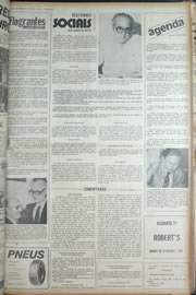 Página do jornal Correio do Ceará de abril de 1974