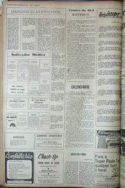Página do jornal Correio do Ceará de abril de 1974