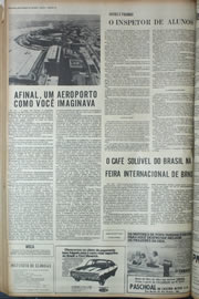 Página do jornal Correio do Ceará de abril de 1974