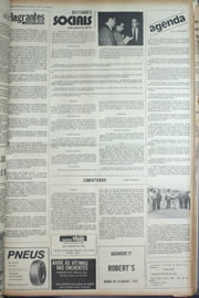 Página do jornal Correio do Ceará de abril de 1974