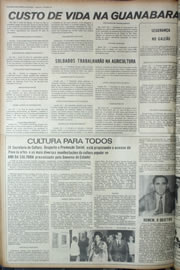 Página do jornal Correio do Ceará de abril de 1974