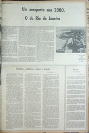Página do jornal Correio do Ceará de abril de 1974
