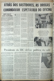Página do jornal Correio do Ceará de abril de 1974