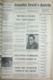 Página do jornal Correio do Ceará de abril de 1974
