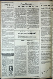 Página do jornal Correio do Ceará de julho de 1974