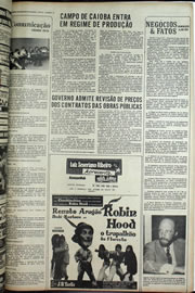 Página do jornal Correio do Ceará de julho de 1974
