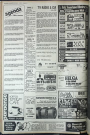 Página do jornal Correio do Ceará de julho de 1974