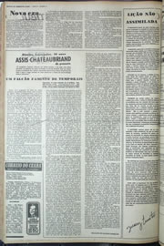 Página do jornal Correio do Ceará de julho de 1974