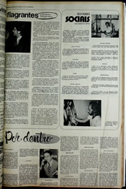 Página do jornal Correio do Ceará de julho de 1974