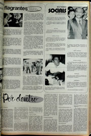 Página do jornal Correio do Ceará de julho de 1974
