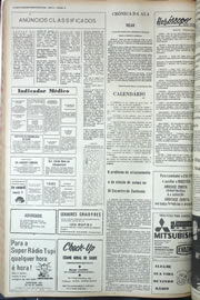 Página do jornal Correio do Ceará de julho de 1974
