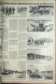 Página do jornal Correio do Ceará de agosto de 1974