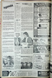 Página do jornal Correio do Ceará de agosto de 1974
