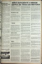 Página do jornal Correio do Ceará de agosto de 1974