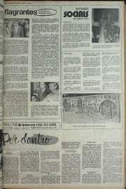 Página do jornal Correio do Ceará de agosto de 1974