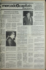 Página do jornal Correio do Ceará de agosto de 1974