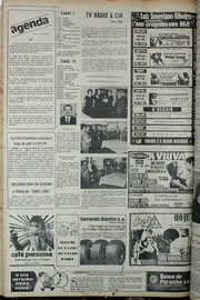 Página do jornal Correio do Ceará de agosto de 1974