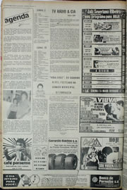 Página do jornal Correio do Ceará de agosto de 1974