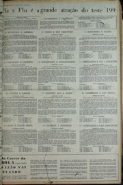 Página do jornal Correio do Ceará de agosto de 1974