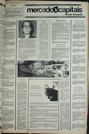 Página do jornal Correio do Ceará de agosto de 1974