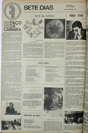 Página do jornal Correio do Ceará de agosto de 1974