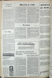 Página do jornal Correio do Ceará de setembro de 1974