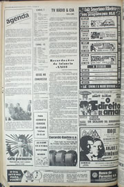 Página do jornal Correio do Ceará de setembro de 1974