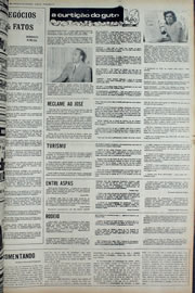 Página do jornal Correio do Ceará de setembro de 1974