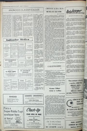 Página do jornal Correio do Ceará de setembro de 1974