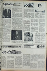 Página do jornal Correio do Ceará de setembro de 1974