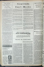 Página do jornal Correio do Ceará de setembro de 1974