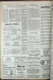 Página do jornal Correio do Ceará de setembro de 1974