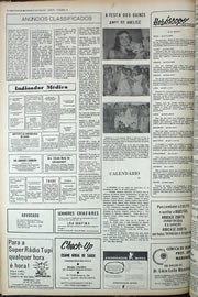 Página do jornal Correio do Ceará de setembro de 1974