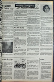 Página do jornal Correio do Ceará de setembro de 1974