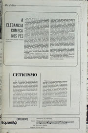Página do jornal Correio do Ceará de setembro de 1974