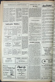 Página do jornal Correio do Ceará de setembro de 1974