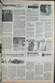 Página do jornal Correio do Ceará de setembro de 1974