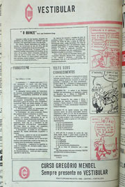 Página do jornal Correio do Ceará de setembro de 1974