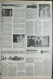 Página do jornal Correio do Ceará de setembro de 1974