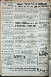 Página do jornal Correio do Ceará de setembro de 1974