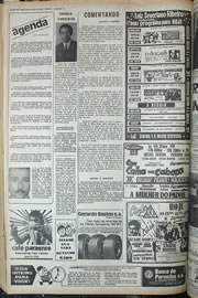 Página do jornal Correio do Ceará de setembro de 1974