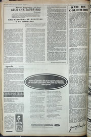 Página do jornal Correio do Ceará de setembro de 1974