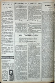 Página do jornal Correio do Ceará de outubro de 1974