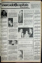 Página do jornal Correio do Ceará de outubro de 1974