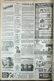 Página do jornal Correio do Ceará de outubro de 1974