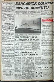 Página do jornal Correio do Ceará de outubro de 1974