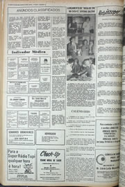 Página do jornal Correio do Ceará de outubro de 1974